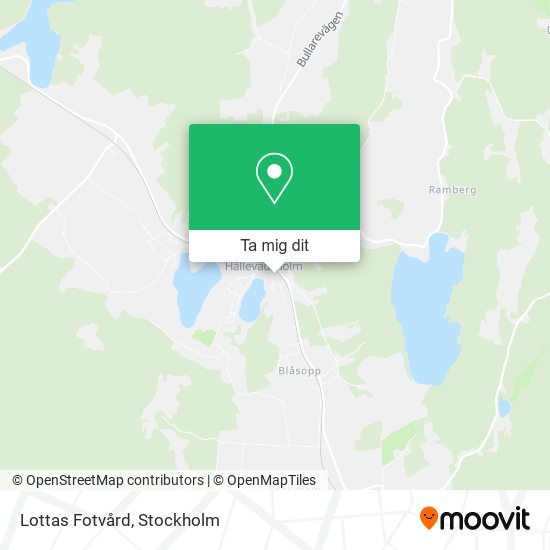 Lottas Fotvård karta