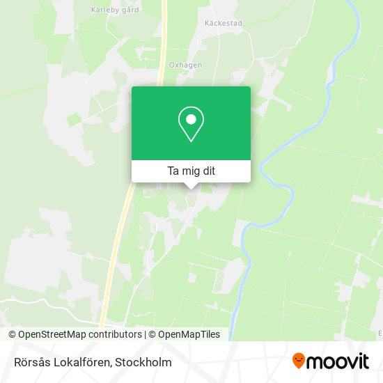 Rörsås Lokalfören karta