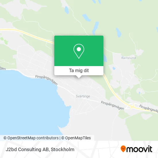 J2bd Consulting AB karta