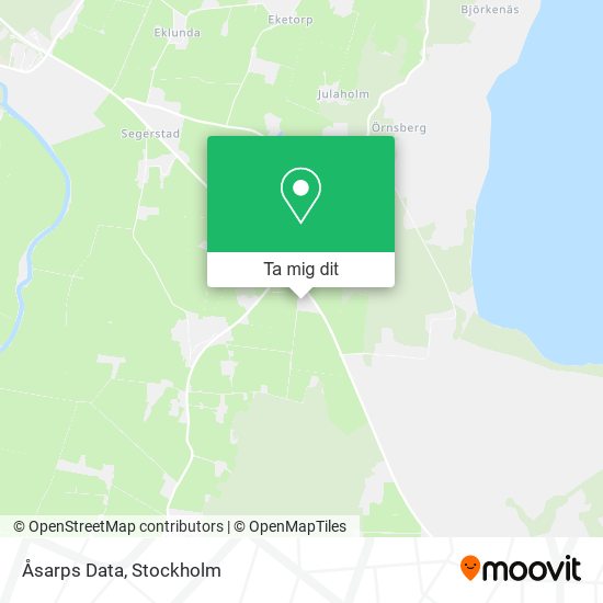 Åsarps Data karta