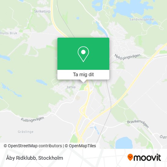 Åby Ridklubb karta
