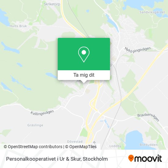 Personalkooperativet i Ur & Skur karta