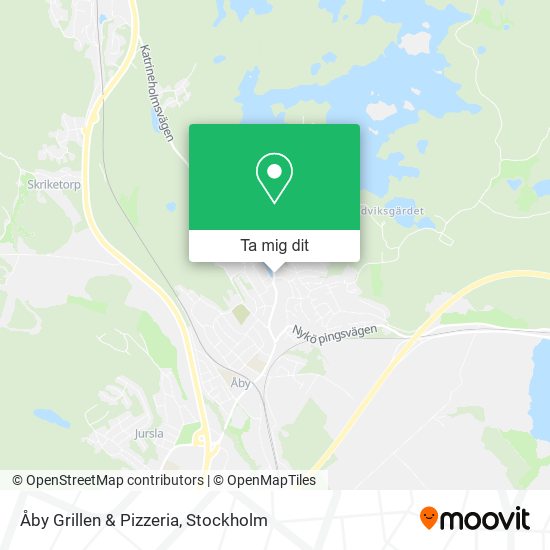 Åby Grillen & Pizzeria karta