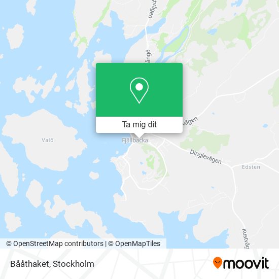Bååthaket karta