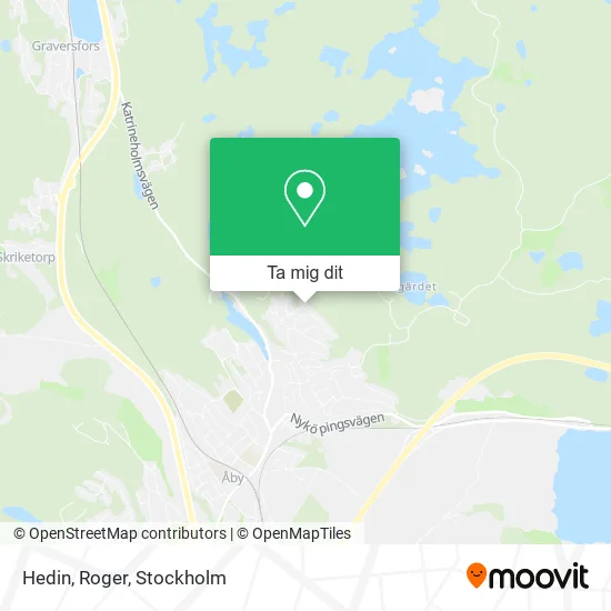 Hedin, Roger karta