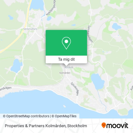 Properties & Partners Kolmården karta