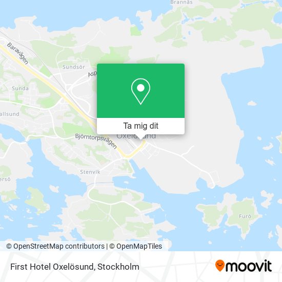 First Hotel Oxelösund karta