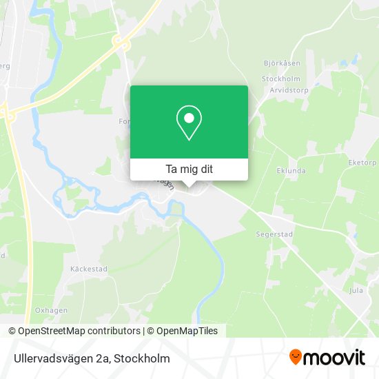 Ullervadsvägen 2a karta