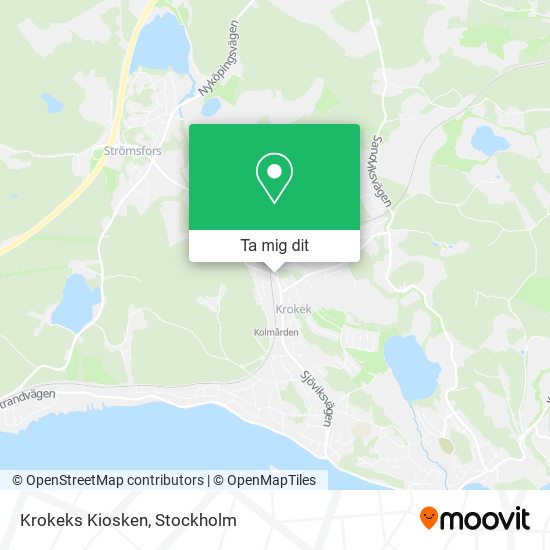 Krokeks Kiosken karta