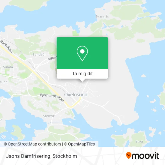 Jsons Damfrisering karta