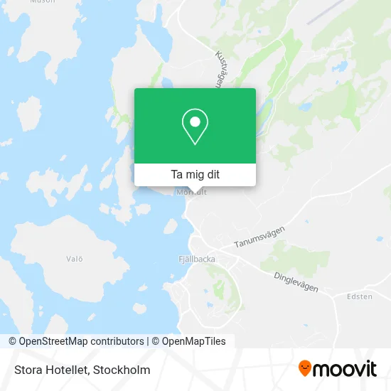 Stora Hotellet karta