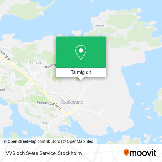 VVS och Svets Service karta