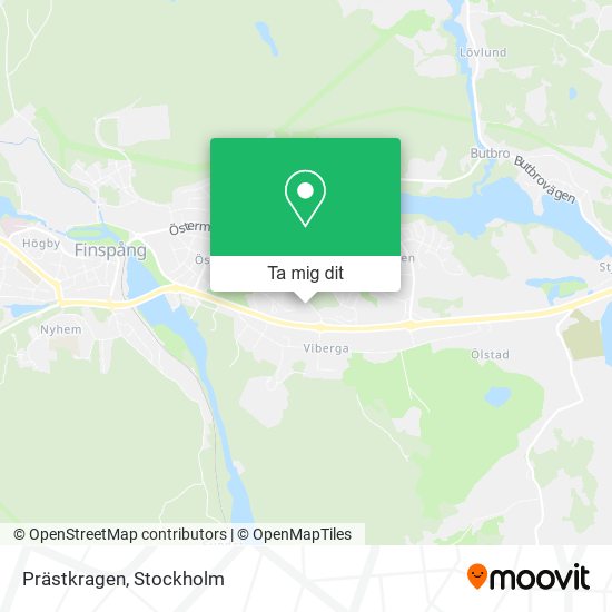 Prästkragen karta