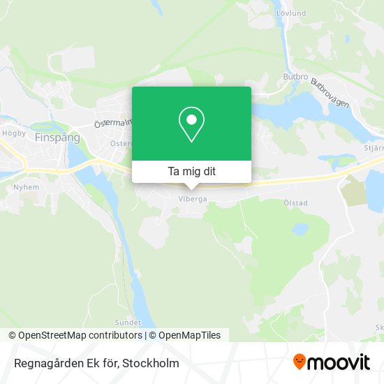 Regnagården Ek för karta