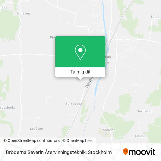 Bröderna Severin Återvinningsteknik karta
