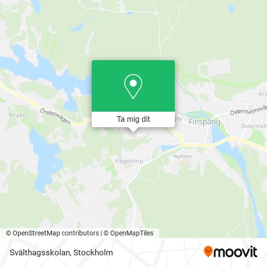 Svälthagsskolan karta