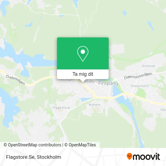 Flagstore.Se karta