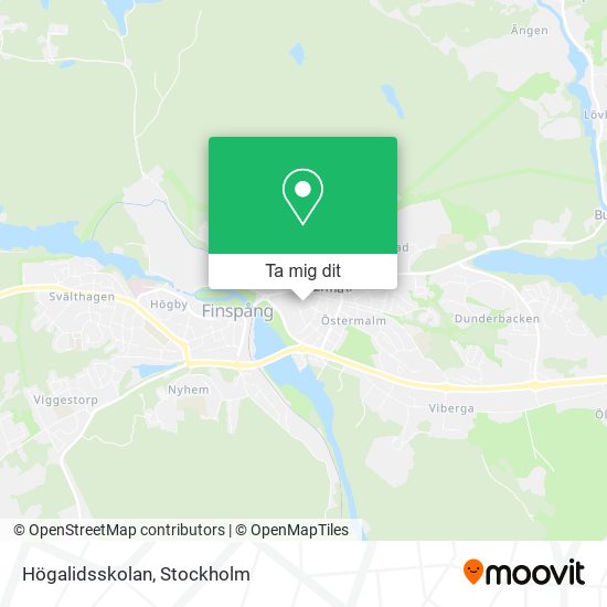 Högalidsskolan karta