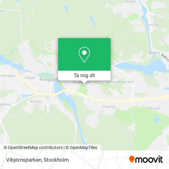Vibjörnsparken karta