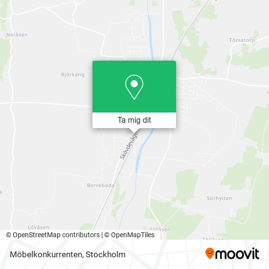 Möbelkonkurrenten karta