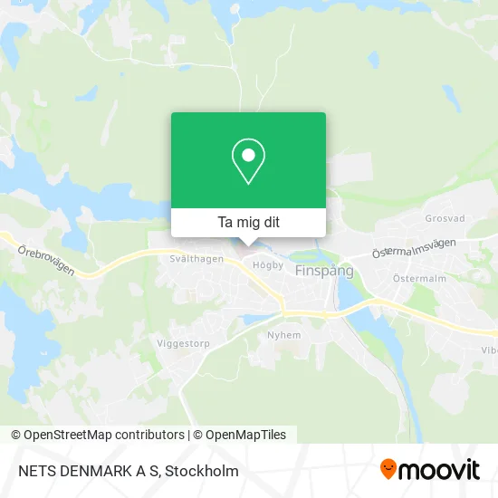 NETS DENMARK A S karta