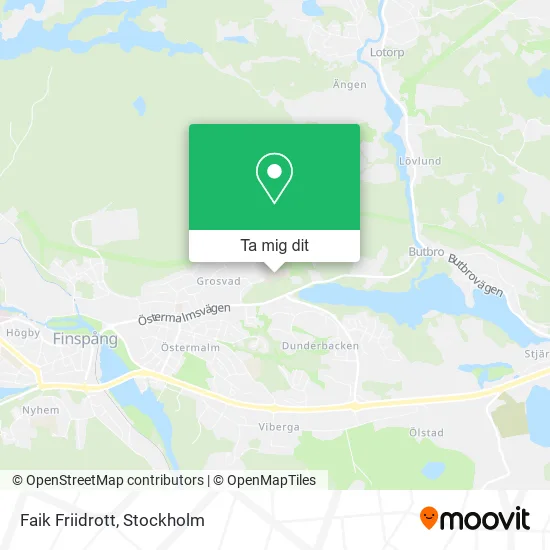 Faik Friidrott karta