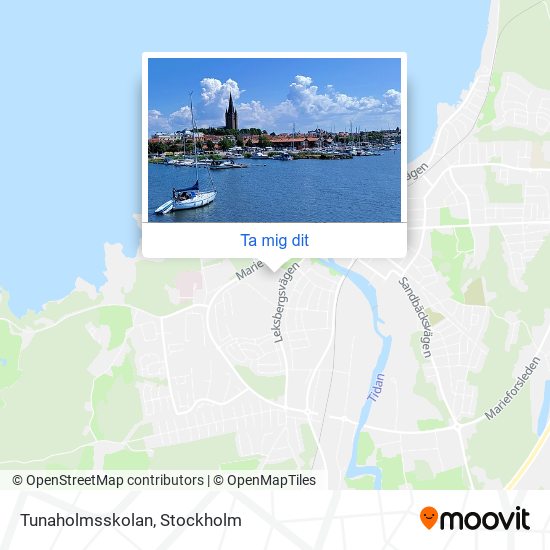 Tunaholmsskolan karta