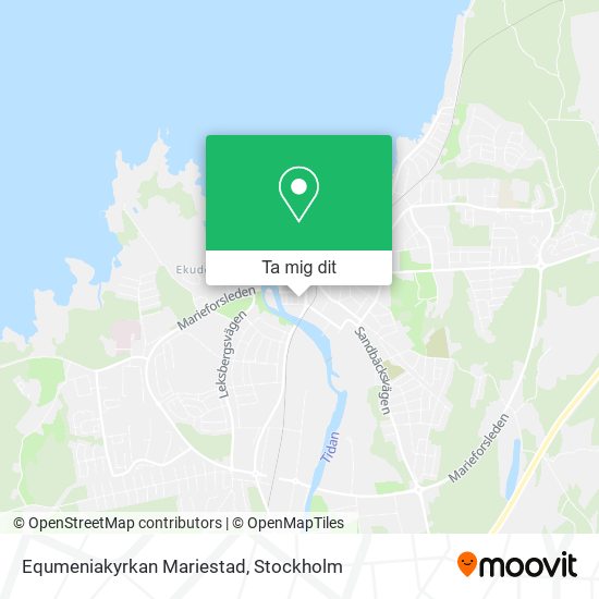 Equmeniakyrkan Mariestad karta