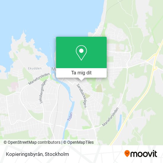 Kopieringsbyrån karta