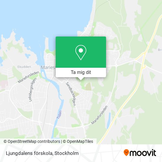 Ljungdalens förskola karta