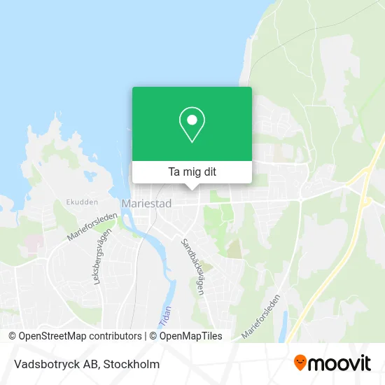 Vadsbotryck AB karta