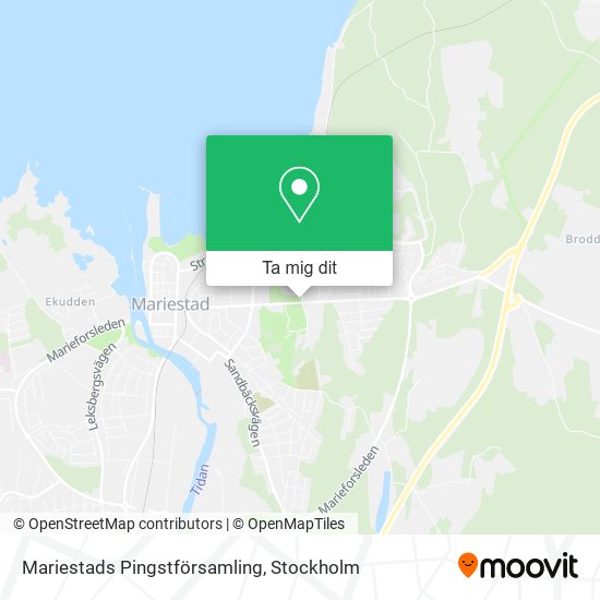 Mariestads Pingstförsamling karta