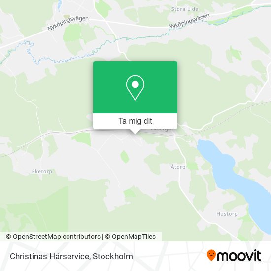 Christinas Hårservice karta