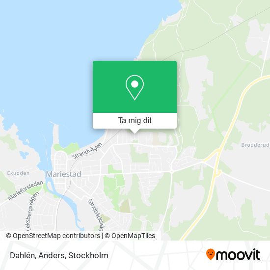 Dahlén, Anders karta