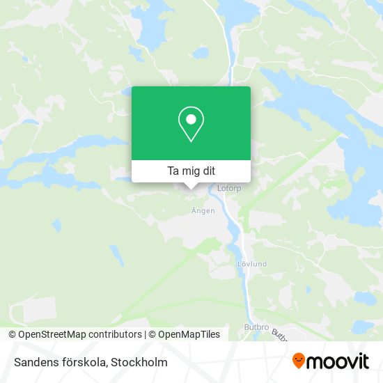 Sandens förskola karta