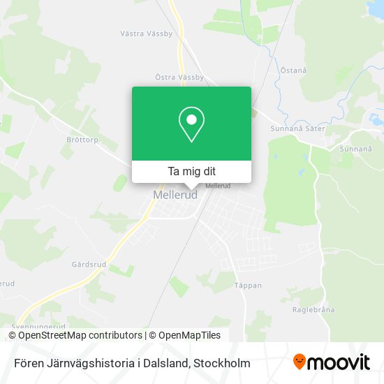 Fören Järnvägshistoria i Dalsland karta