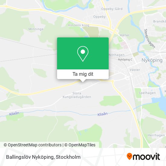 Ballingslöv Nyköping karta