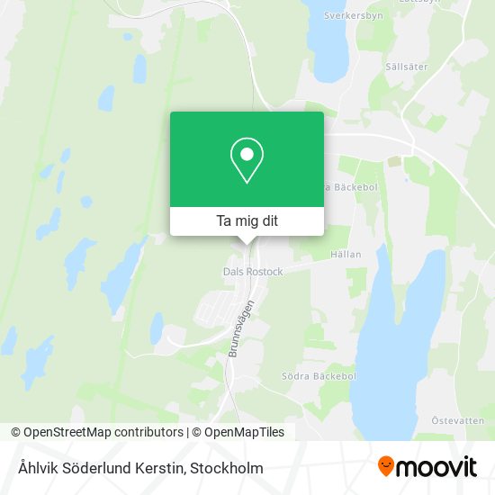 Åhlvik Söderlund Kerstin karta