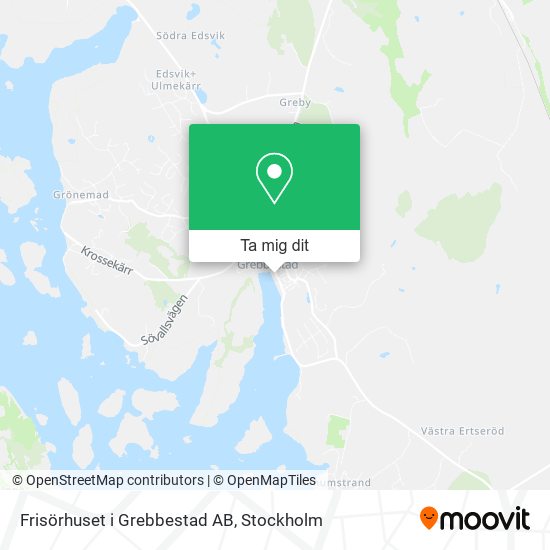 Frisörhuset i Grebbestad AB karta