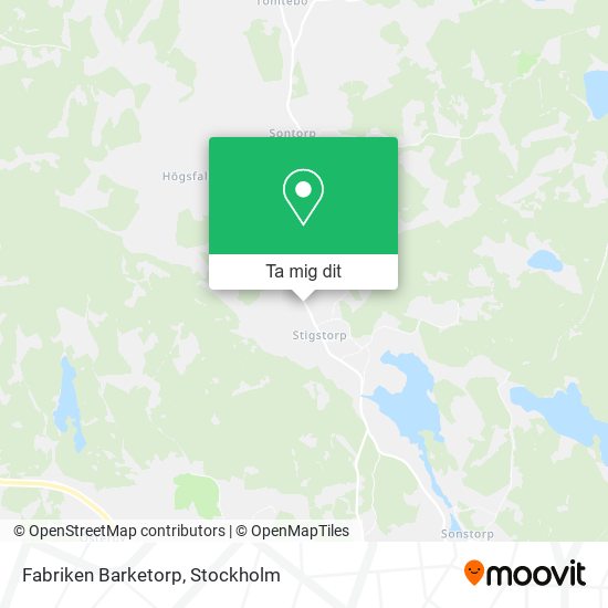 Fabriken Barketorp karta