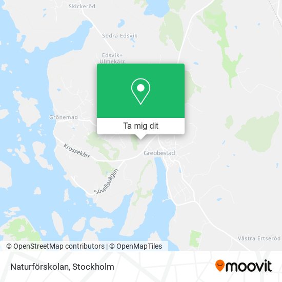 Naturförskolan karta