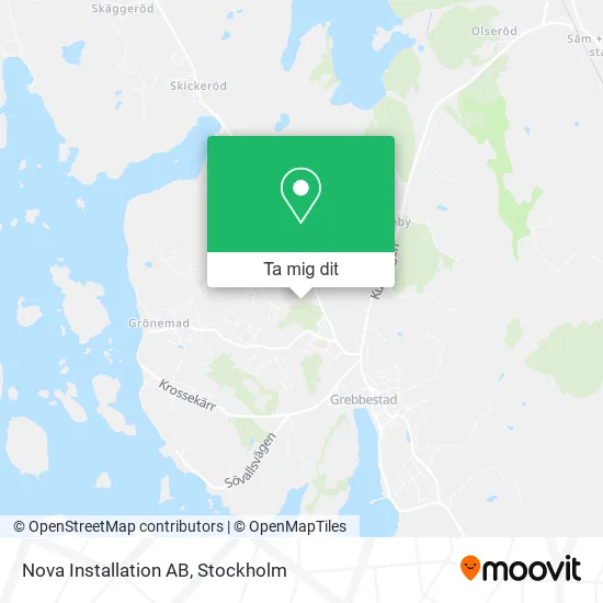 Nova Installation AB karta