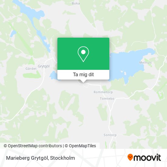 Marieberg Grytgöl karta