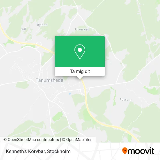 Kenneth's Korvbar karta