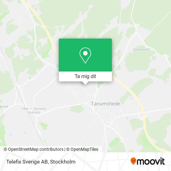 Telefix Sverige AB karta