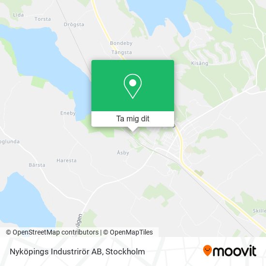 Nyköpings Industrirör AB karta