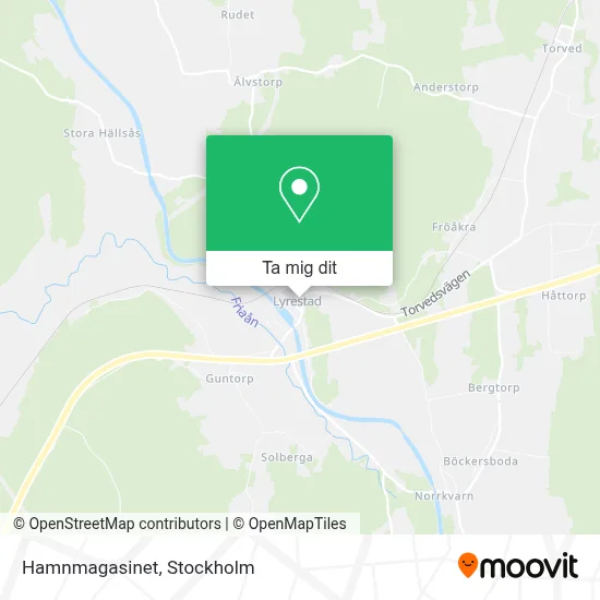Hamnmagasinet karta