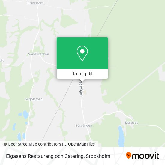 Elgåsens Restaurang och Catering karta