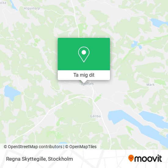 Regna Skyttegille karta