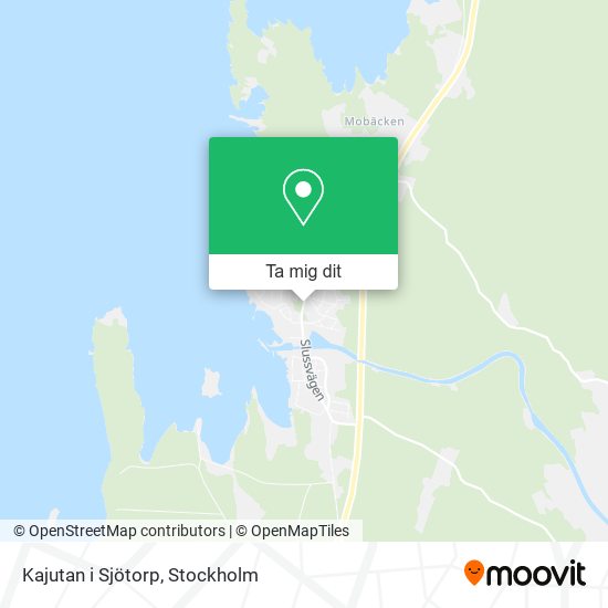 Kajutan i Sjötorp karta